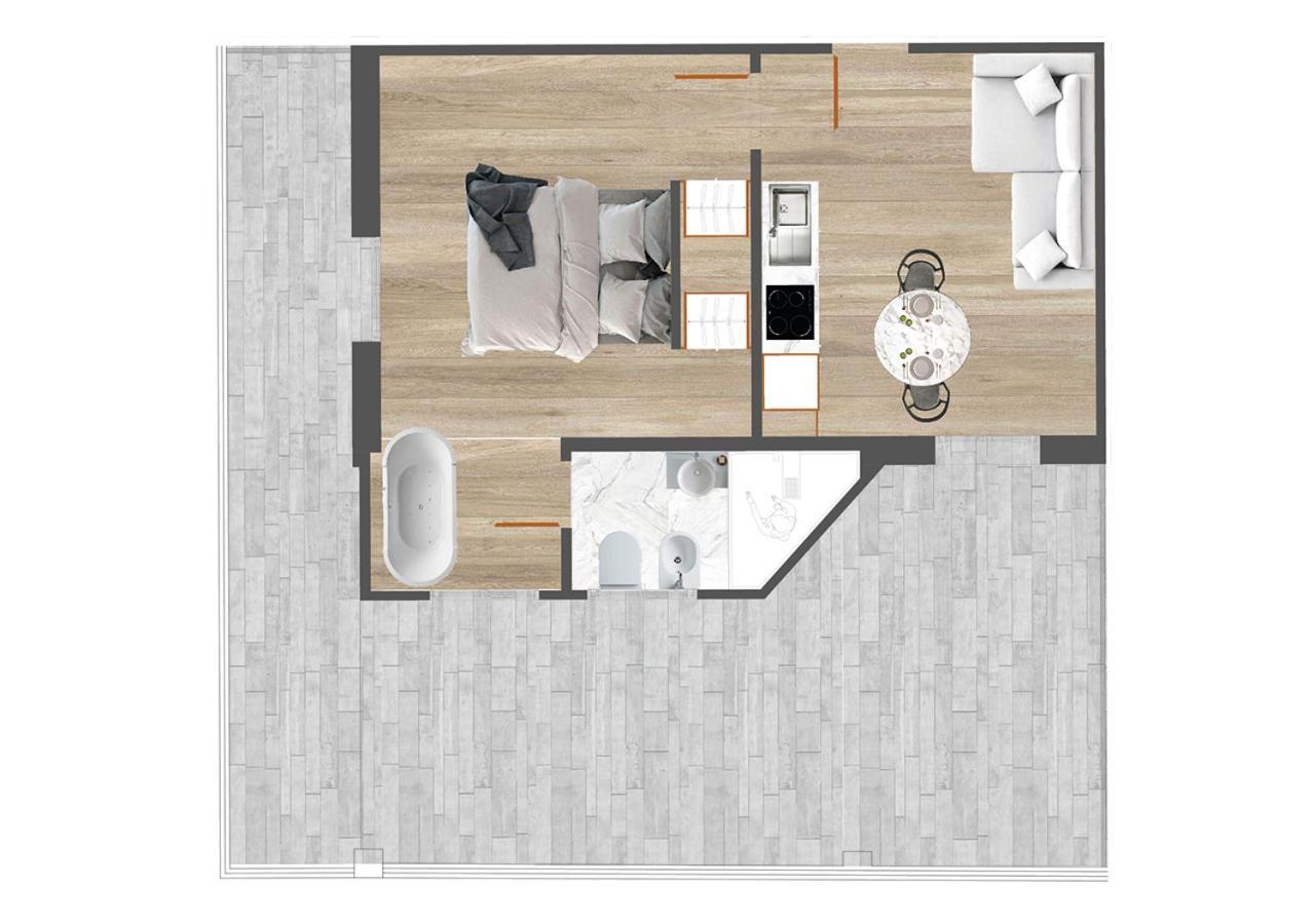 Miami Suite Hotel Bellaria-Igea Marina Eksteriør bilde